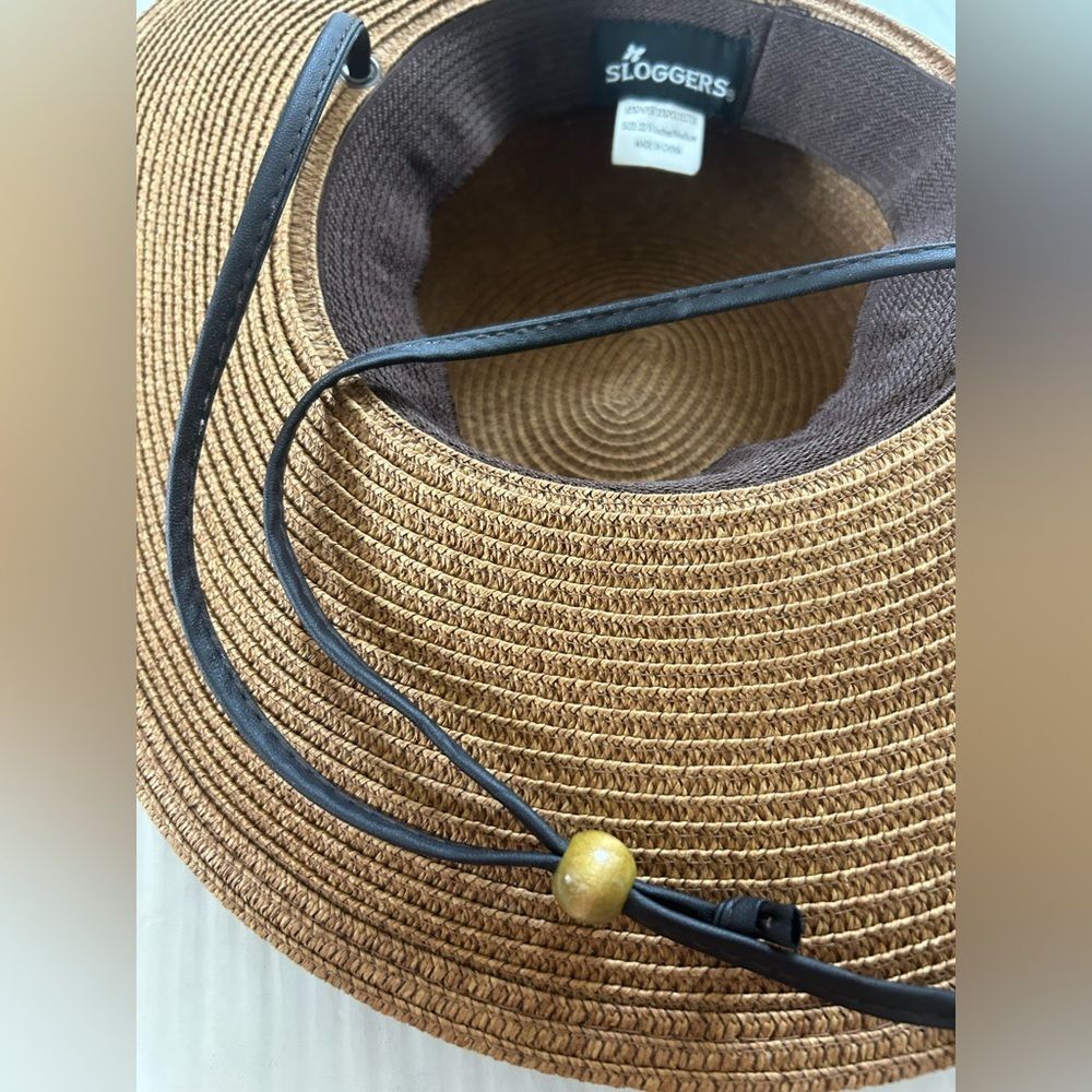 Sloggers Elegant Brown Sun Hat 22.5 ins Size M - Picture 6 of 7